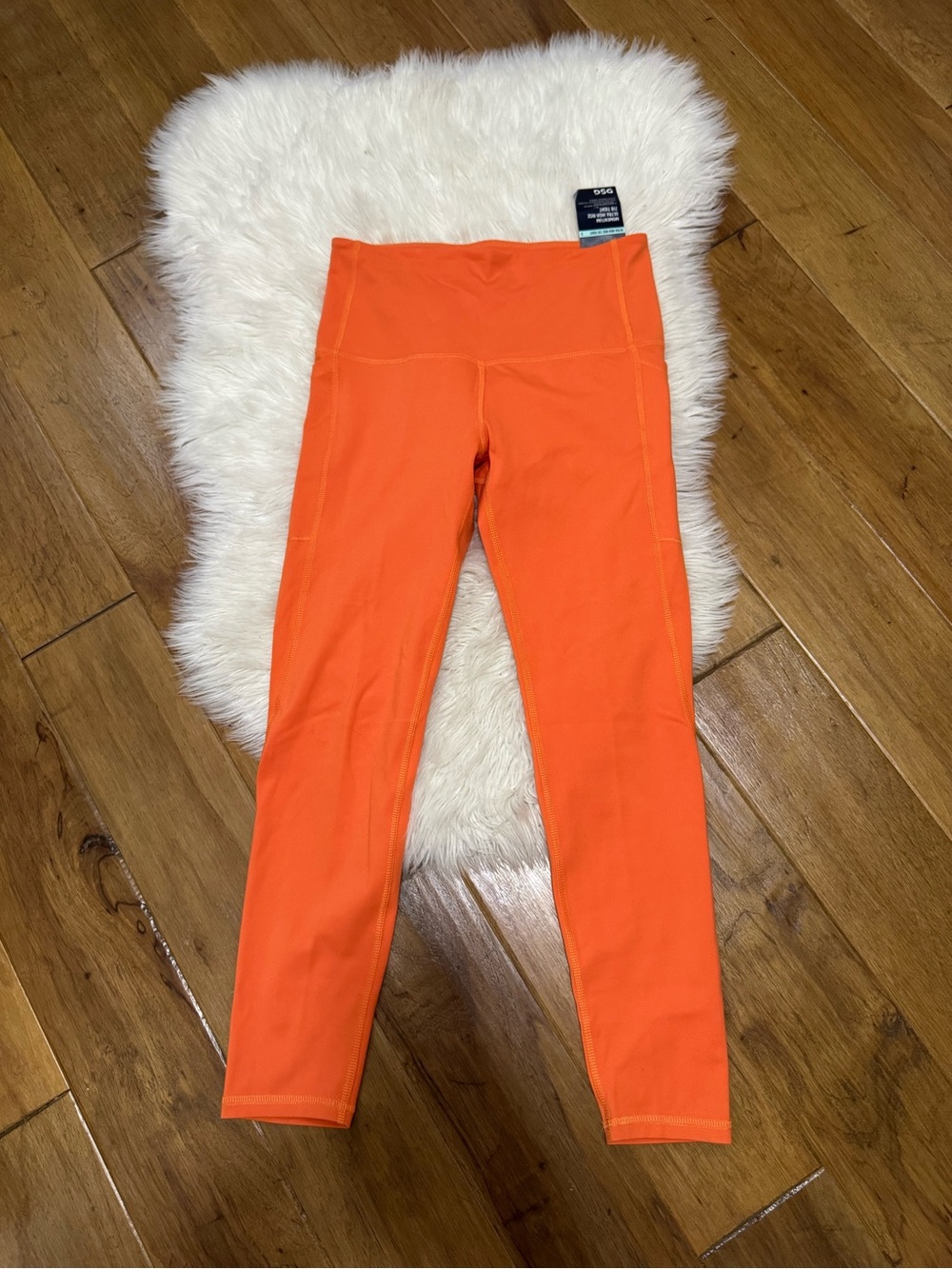 DSG Neon Orange High-Waist Leggings